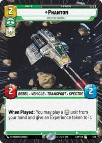 Phantom - Spectre Shuttle (Hyperspace) - A Lawless Time - Star Wars: Unlimited card