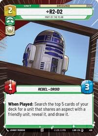 R2-D2 - Part of the Plan (Hyperspace) - A Lawless Time - Star Wars: Unlimited card