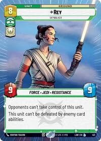 Rey - Skywalker (Hyperspace) - A Lawless Time - Star Wars: Unlimited card