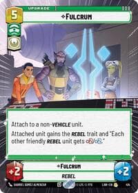 Fulcrum (Hyperspace) - A Lawless Time - Star Wars: Unlimited card