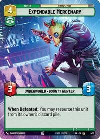 Expendable Mercenary (Hyperspace) - A Lawless Time - Star Wars: Unlimited card