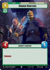 Hidden Hunters (Hyperspace) - A Lawless Time - Star Wars: Unlimited card