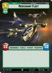 Mercenary Fleet (Hyperspace) - A Lawless Time - Star Wars: Unlimited card