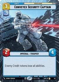 Conveyex Security Captain (Hyperspace) - A Lawless Time - Star Wars: Unlimited card
