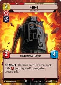 BT-1 - Blastomech (Hyperspace) - A Lawless Time - Star Wars: Unlimited card