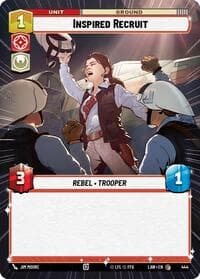 Inspired Recruit (Hyperspace) - A Lawless Time - Star Wars: Unlimited card