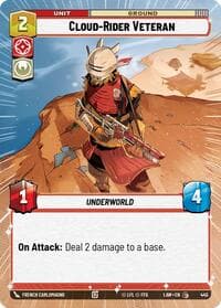 Cloud-Rider Veteran (Hyperspace) - A Lawless Time - Star Wars: Unlimited card