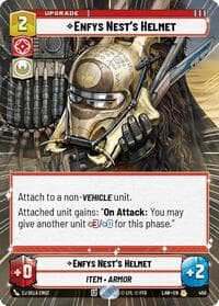 Enfys Nest's Helmet (Hyperspace) - A Lawless Time - Star Wars: Unlimited card