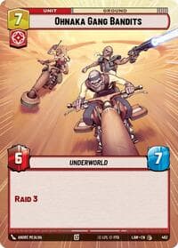 Ohnaka Gang Bandits (Hyperspace) - A Lawless Time - Star Wars: Unlimited card