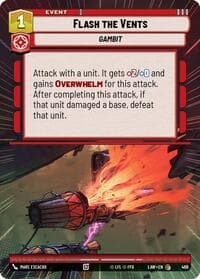 Flash the Vents (Hyperspace) - A Lawless Time - Star Wars: Unlimited card