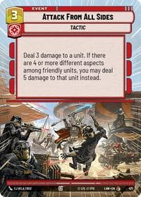 Attack From All Sides (Hyperspace) - A Lawless Time - Star Wars: Unlimited card