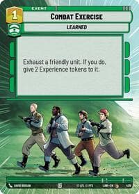 Combat Exercise (Hyperspace) - A Lawless Time - Star Wars: Unlimited card