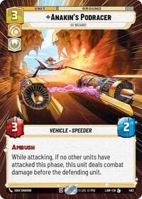 Anakin's Podracer - So Wizard! (Hyperspace) - A Lawless Time - Star Wars: Unlimited card
