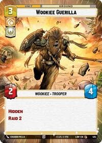 Wookiee Guerilla (Hyperspace) - A Lawless Time - Star Wars: Unlimited card