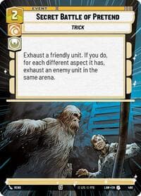 Secret Battle of Pretend (Hyperspace) - A Lawless Time - Star Wars: Unlimited card