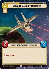 Ohnaka Gang Starhopper (Hyperspace) - A Lawless Time - Star Wars: Unlimited card