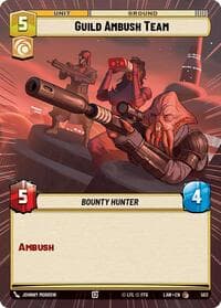 Guild Ambush Team (Hyperspace) - A Lawless Time - Star Wars: Unlimited card