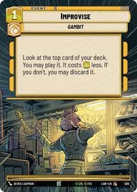 Improvise (Hyperspace) - A Lawless Time - Star Wars: Unlimited card