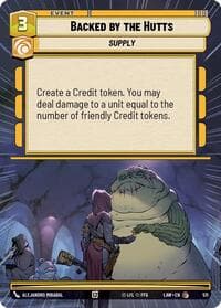 Backed by the Hutts (Hyperspace) - A Lawless Time - Star Wars: Unlimited card