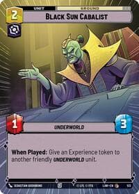 Black Sun Cabalist (Hyperspace) - A Lawless Time - Star Wars: Unlimited card