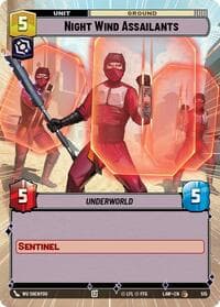 Night Wind Assailants (Hyperspace) - A Lawless Time - Star Wars: Unlimited card