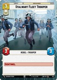 Stalwart Fleet Trooper (Hyperspace) - A Lawless Time - Star Wars: Unlimited card