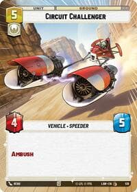 Circuit Challenger (Hyperspace) - A Lawless Time - Star Wars: Unlimited card