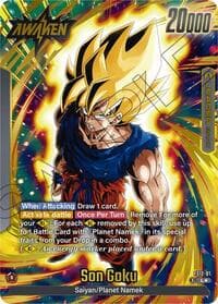 Son Goku - FS12-01 (Gold) - Starter Deck EX: The Beat of Ki - Dragon Ball Super: Fusion World card