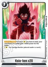 Kaio-ken x20 - Starter Deck EX: The Beat of Ki - Dragon Ball Super: Fusion World card