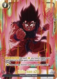 Kaio-ken x20 (Gold) - Starter Deck EX: The Beat of Ki - Dragon Ball Super: Fusion World card