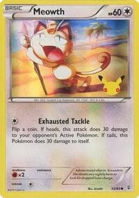 Meowth - 53/83 (20th Anniversary) - Miscellaneous Cards & Products - Pokemon card