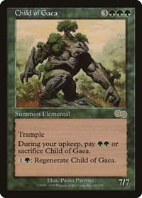 Child of Gaea - Urza's Saga - Magic: The Gathering card