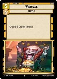 Windfall - A Lawless Time - Star Wars: Unlimited card