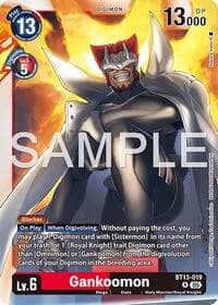 Gankoomon (Reprint) - Advanced Booster Digimon Generation - Digimon Card Game card