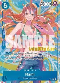 Nami (Heroines Battle Winner Pack) - One Piece Promotion Cards - One Piece Card Game card