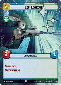 Lepi Lookout (Hyperspace Foil) - A Lawless Time - Star Wars: Unlimited card
