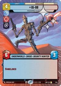 IG-88 - Programmed to Kill (Hyperspace Foil) - A Lawless Time - Star Wars: Unlimited card