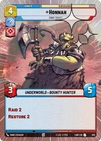 Honnah - Oink! Squee! (Hyperspace Foil) - A Lawless Time - Star Wars: Unlimited card