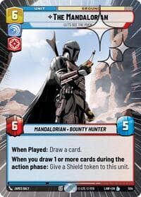 The Mandalorian - Let's See The Puck (Hyperspace Foil) - A Lawless Time - Star Wars: Unlimited card