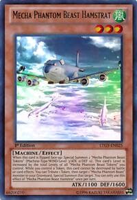 Mecha Phantom Beast Hamstrat - Lord of the Tachyon Galaxy - YuGiOh card