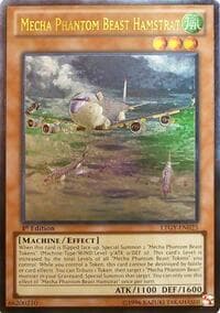 Mecha Phantom Beast Hamstrat (UTR) - Lord of the Tachyon Galaxy - YuGiOh card
