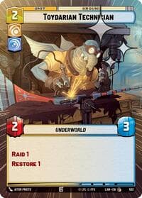 Toydarian Technician (Hyperspace Foil) - A Lawless Time - Star Wars: Unlimited card