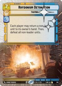 Rhydonium Detonation (Hyperspace Foil) - A Lawless Time - Star Wars: Unlimited card