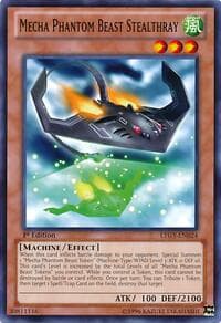 Mecha Phantom Beast Stealthray - Lord of the Tachyon Galaxy - YuGiOh card