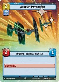 Alkenzi Patroller (Hyperspace Foil) - A Lawless Time - Star Wars: Unlimited card