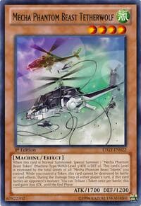 Mecha Phantom Beast Tetherwolf - Lord of the Tachyon Galaxy - YuGiOh card