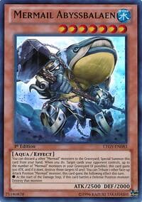 Mermail Abyssbalaen - Lord of the Tachyon Galaxy - YuGiOh card