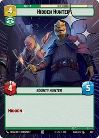 Hidden Hunters (Hyperspace Foil) - A Lawless Time - Star Wars: Unlimited card