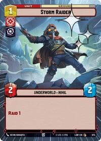 Storm Raider (Hyperspace Foil) - A Lawless Time - Star Wars: Unlimited card
