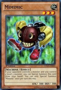 Mimimic - Lord of the Tachyon Galaxy - YuGiOh card